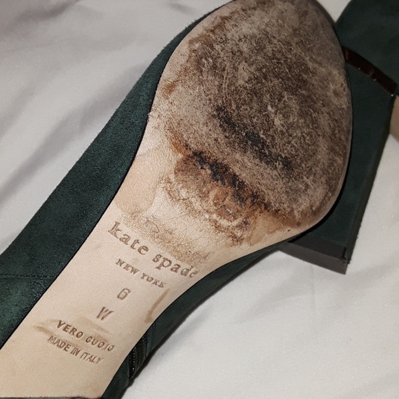 Kate Spade leather suede booties size 6 Italy - Picture 5 of 8